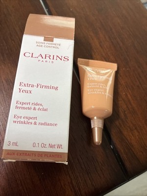 Clarins Extra Firming Yeux Eye Expert Wrinkles Radiance Cream 0.1 oz (3 ml) NOS