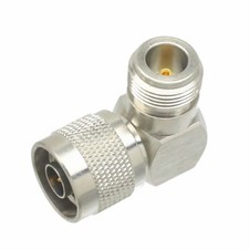Right angle N Male Plug to N Female Jack RF Coaxial Adapter Connector