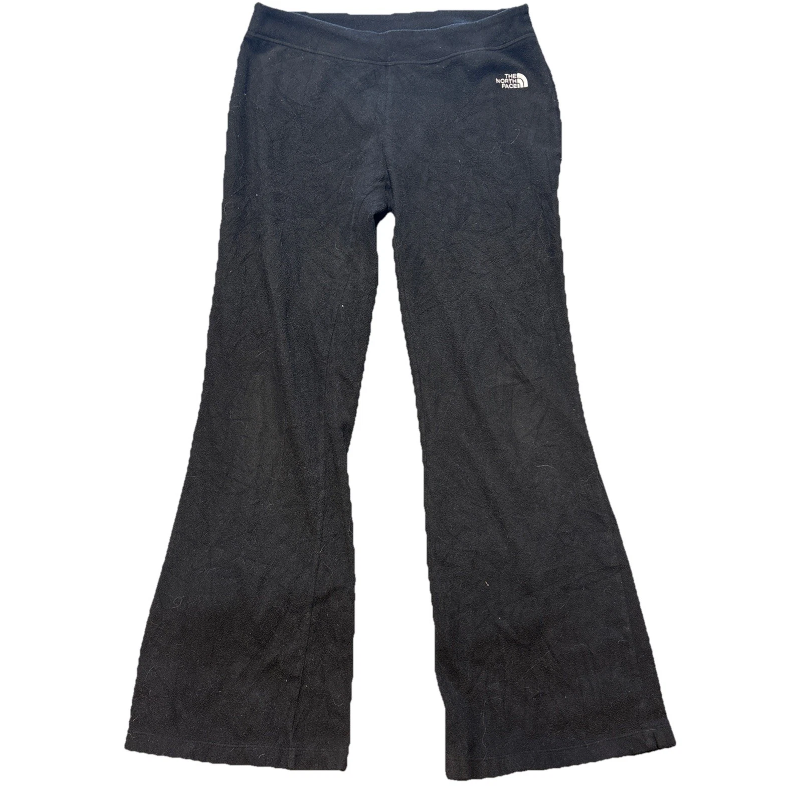 The North Face Pants Womens Small Black Fleece Flared Leg Base Layer Outdoor