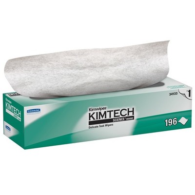 Kimtech Kim Wipes Disposable Task Wipes Lint Guard 12 x 12'' 34133 196 Ct