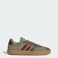 Adidas VL COURT 3.0 SCHUHE in Zeltgrün/Schattenrot/Oliv Strata