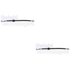 2x DELPHI Bremsschlauch Bremsleitung Vorderachse passend für Opel Karl C16 1.0
