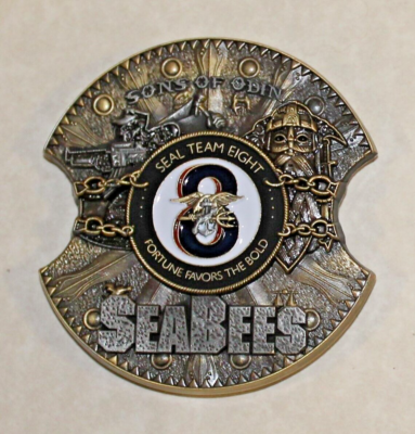 SEAL Team 8 Sons of Odin We Build We Fight Seabee / CB Navy