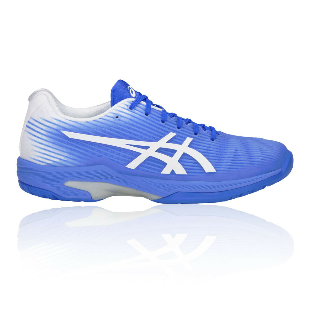 asics blau weiß