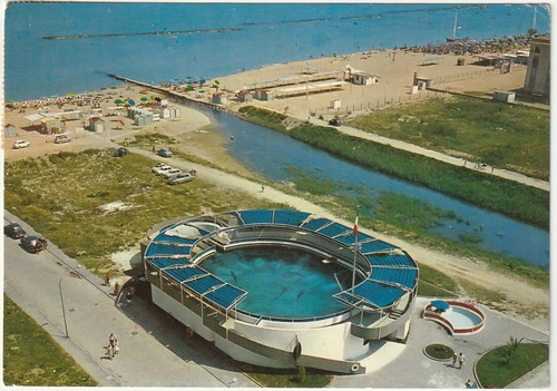 CATTOLICA - RIMINI - SEAQUARIUM - PANORAMA - VIAGG. 1968 -69658-