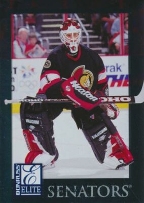 1997-98 Donruss Elite #42 DAMIAN RHODES - Ottawa Senators