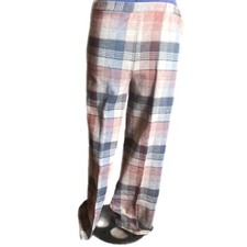 Sears The Fashion Place Plaid Pants 1980's Vintage Size 12