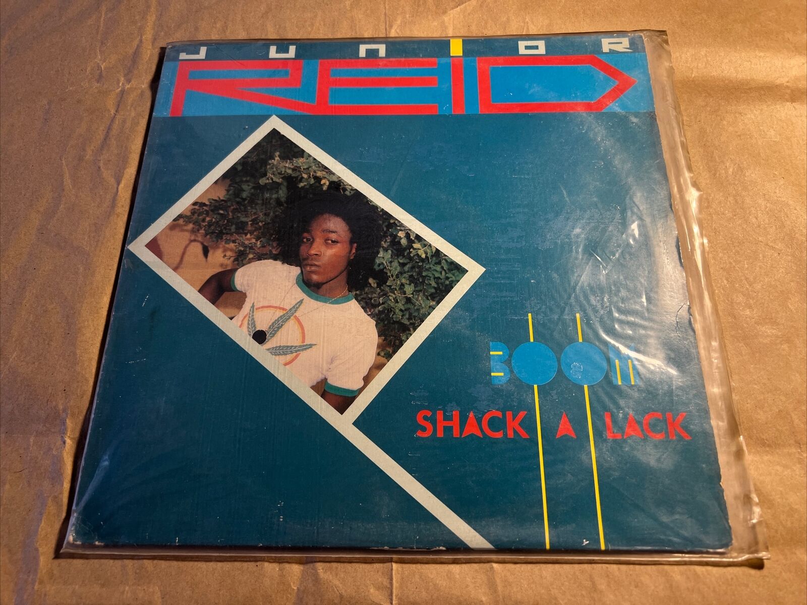 Junior Reid - Boom-Shack-A-Lack - 12” Vinyl Lp - Greensleeves Label