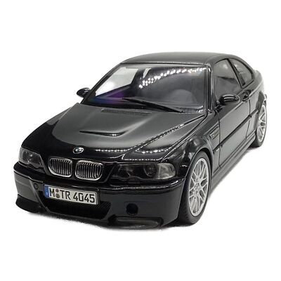 Autoart 1/18 BMW M3 CSL Black Sapphire Metallic Color Diecast