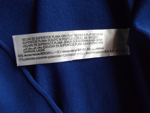 BAGUTTI COLLECTION Maglione Tunica Casacca Blu Sz.L ho Herno MaxMara Luisa Spa - Foto 12 di 12