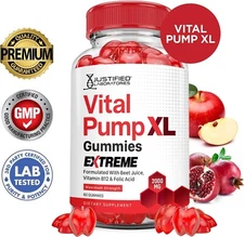 Vital Pump XL Extreme Gummies 2000MG Premium Formula For Men