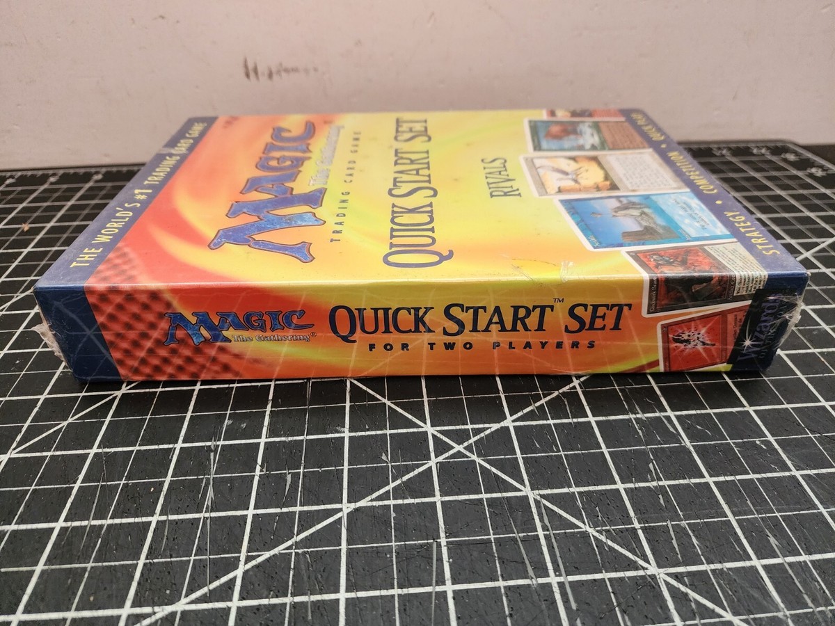Magic The Gathering Quick Start Set Rivals WOC6552 Opened Complete
