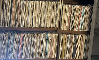 25 Random Vinyl LPs – Rock Pop, Country – Mystery Lot – Free Shipping Gift Djs • 35.99$