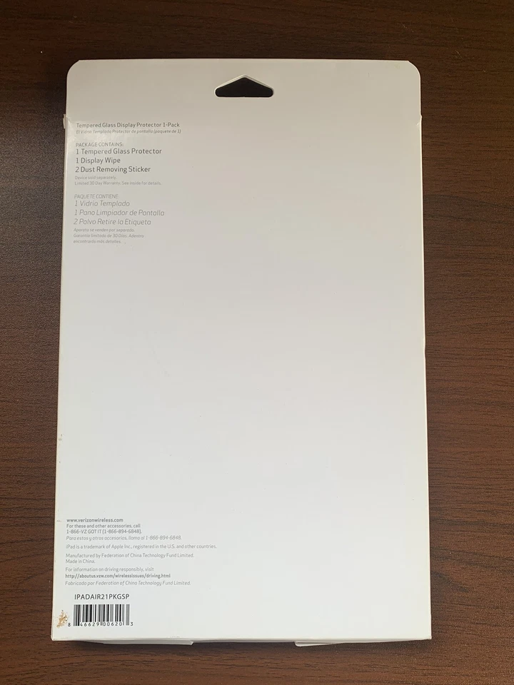Verizon Display Screen Protector for iPad Pro 9.7" iPad Air iPad Air 2 Brand New - Image 2 of 4