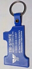 Advertising Plastic Keychain - Tri-State Semi-Driver Training Inc.