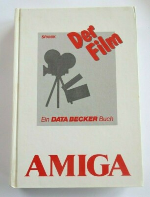 Vintage Amiga DATA BECKER The Movie Computer Commodore Book SPANISH 1987