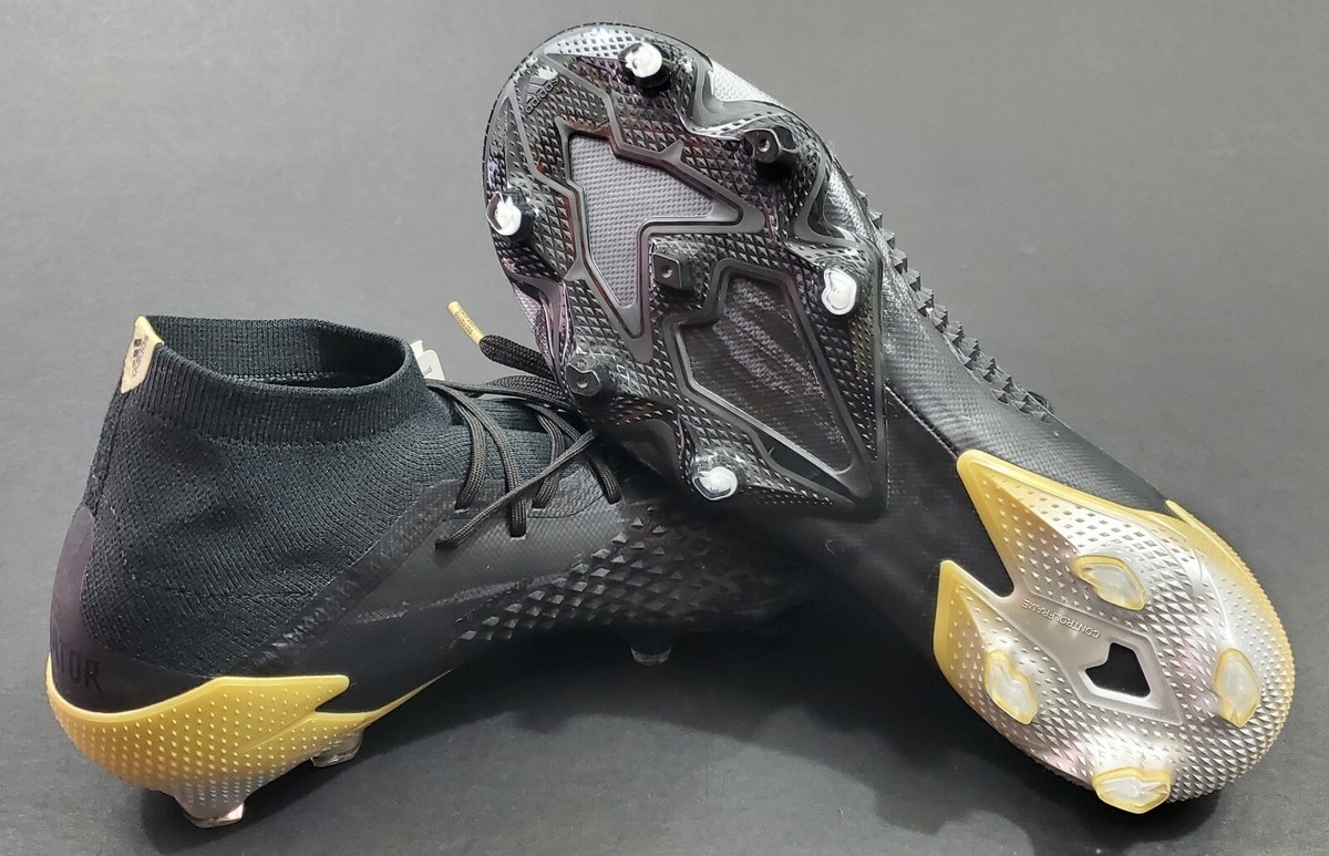 Adidas Predator Mutador 20.1 FG, Core Black/White/Gold Metallic