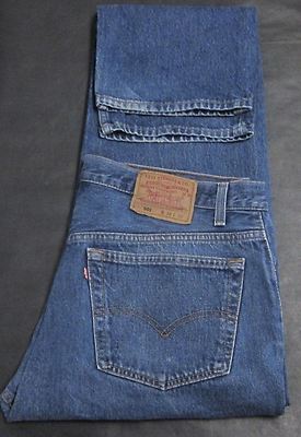 Jean Levi's 501 Classic Bleu Denim - Taille W38 L30 - Occasion Très Bon état