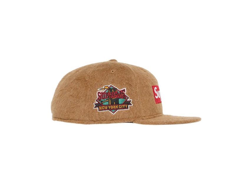 Supreme Brushed Wool Box Logo New Era Brown | eBay