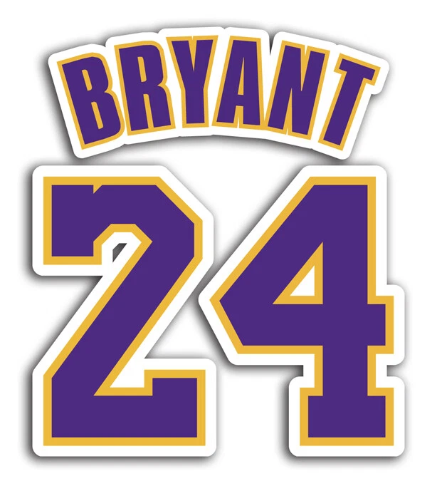 Kobe Bryant Sticker Lakers Waterproof NEW - Buy Any 4 For $1.75 EACH  Storewide!