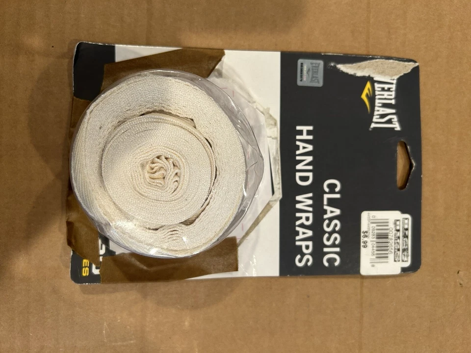 Everlast Classic Hand Wraps 120 Inch Boxing Fitness MMA Training Pink / Wht New - Image 4 of 4