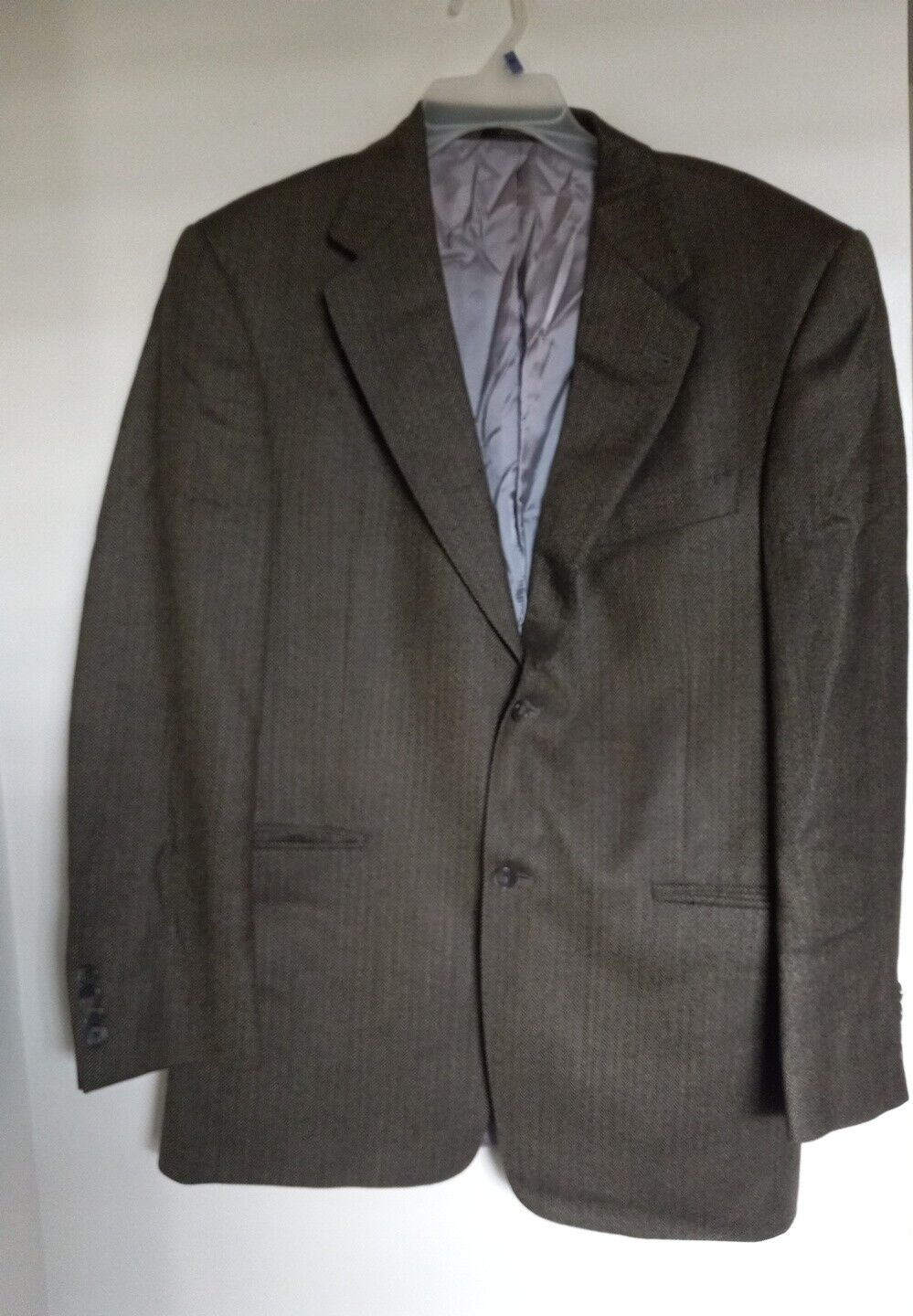 VTG Hart Schaffner Marx Houndstooth Sport Blaze Jacket Mens 39R