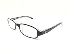 RAY BAN RB1521 3529 Eyeglasses Frame 45-16-125 Black Polish ZU74