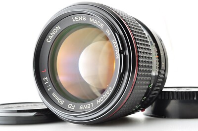 Canon New FD NFD 50mm f/1.2 L Near MINT MF Standard Lens Canon New FD NFD 50mm f/1.2 L Near MINT MF Standard Lens