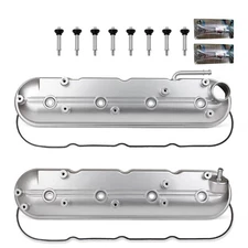 MITZONE Valve Cover Compatible with Chevy GMC Buick Cadillac Isuzu Hummer Pon...