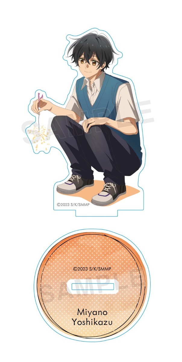 Sasaki and Miyano acrylic stand Yoshikazu Miyano fireworks ver