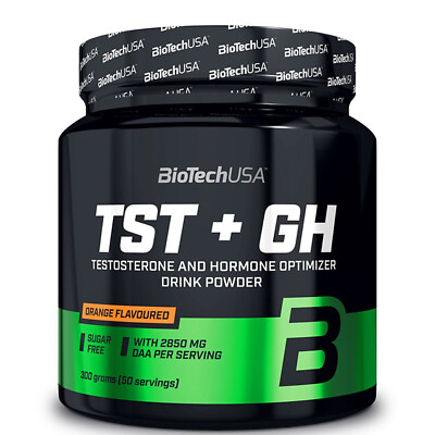 BIOTECH TST + GH POWDER 300G - NEW Strong Testo-Booster Muscle Growth Endurance