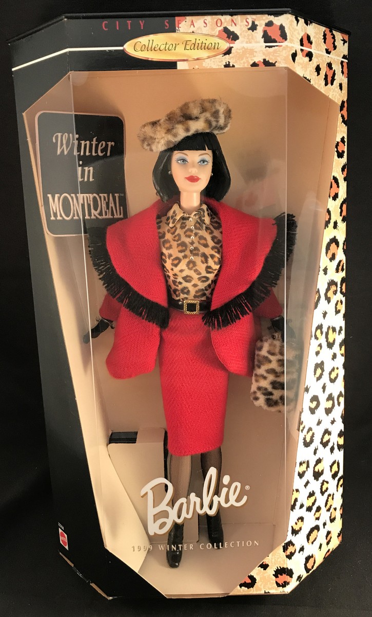 Lot of City seasons barbies~Winter in New York (1998)~Winter in