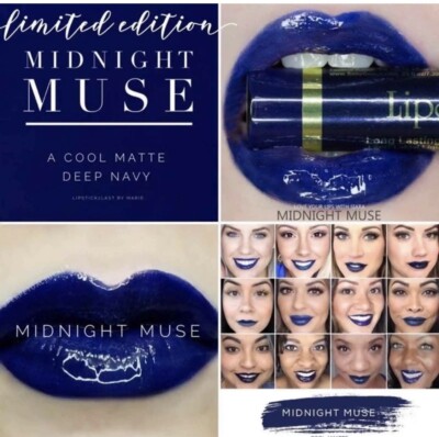 New Sealed LipSense by SeneGence Long Lasting Liquid Lip Color - Midnight Muse