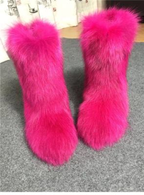 hot pink winter boots