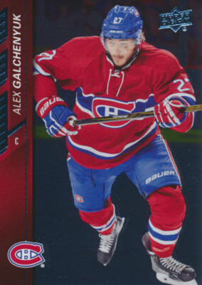 2015-16 Upper Deck SILVER FOIL #358 ALEX GALCHENYUK - Montreal Canadiens