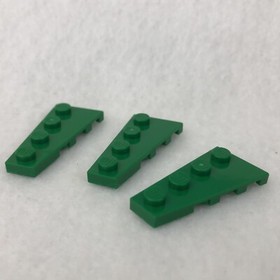 LEGO 41770 Green Wedge, Plate 4 x 2 Left (x3)