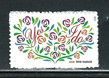 Mint US Wedding Series Single Two Ounce Stamp Scott# 5001 (MNH)