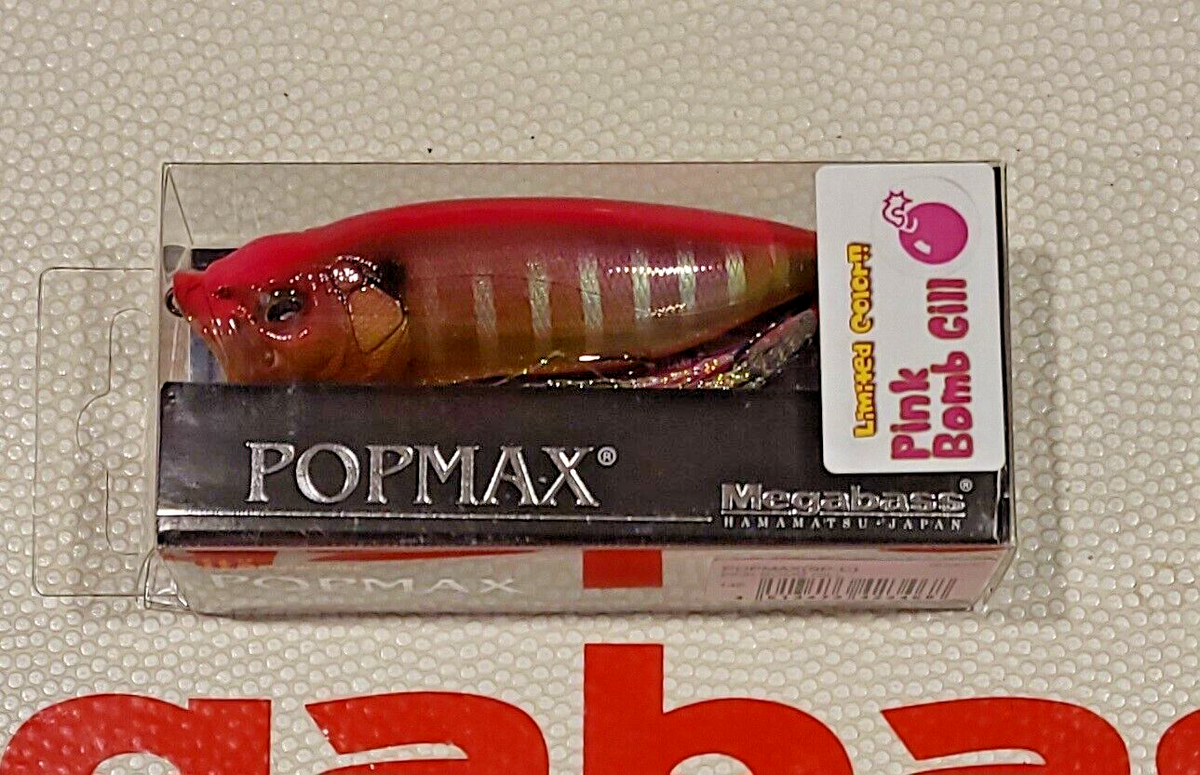 Megabass POPX Pink Bomb Gill SP-C 新品 WOW! Megabass POPMAX Re-Release 