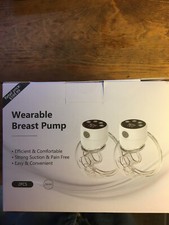 NEW S12 Wearable Breast Pump 12 Suction Levels 3 Modes Hands free Fast charging