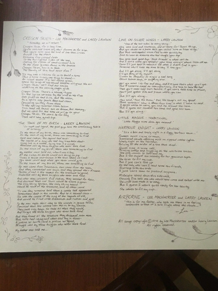 SPIRITWOOD LEGENDARY ACID FOLK PRIVATE PRESS ACID ARCHIVES Foto 3 de 4