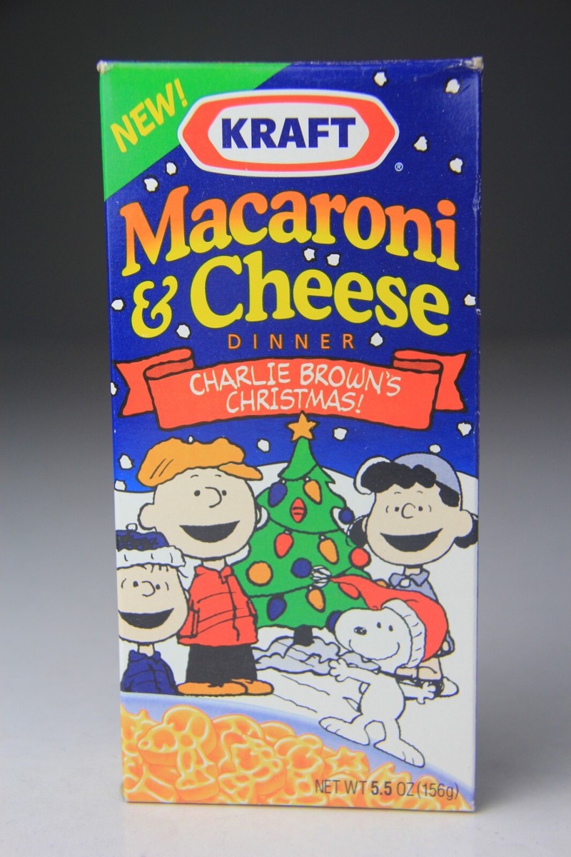 VTG 1998 Snoopy Peanuts Kraft Macaroni & Cheese Dinner Charlie