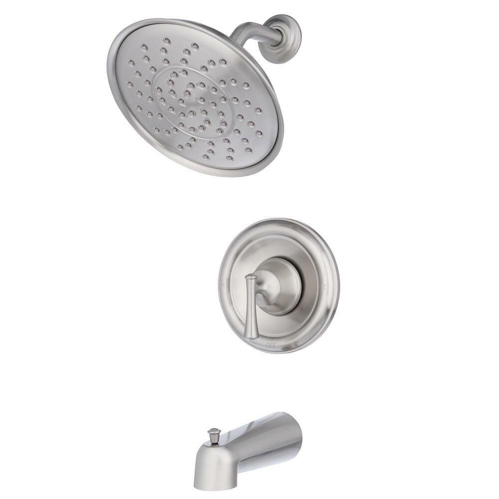 MOEN Ashville SingleHandle 1Spray Tub and Shower Faucet with Valve
