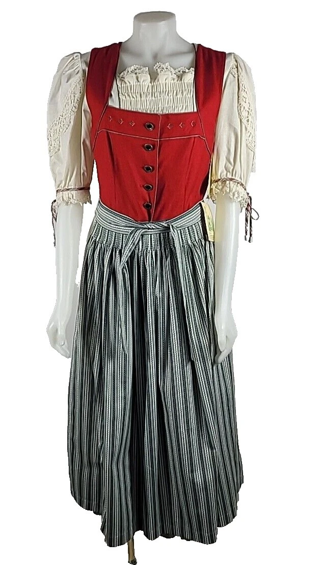 Mezcla de lino campesino/étnico Vintage Ropa, Calzado y Accesorios