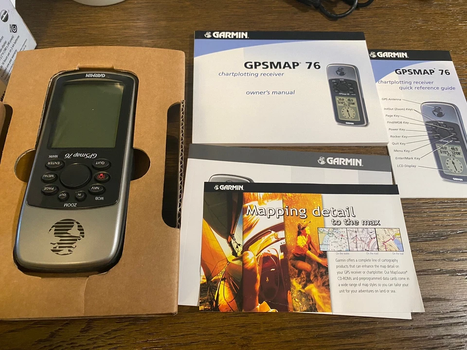 Garmin gpsmap 76 Handheld GPS Navigator  Open Box Free Shipping - Image 2 of 4