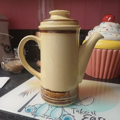 Pallissy Crofter Kaffeekanne Royal Worcester Top Zustand