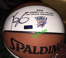 2012 PANINI AUTHENTIC SIGNED BASKETBALL AUTO:KEVIN DURANT #/250 FINALS AUTOGRAPH