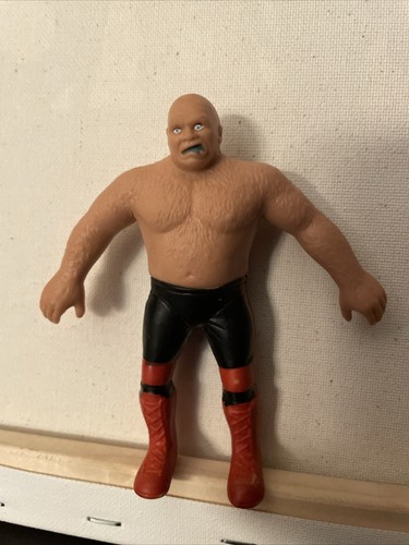 Rare George the Animal Steele WWF LJN Bendie Actio...
