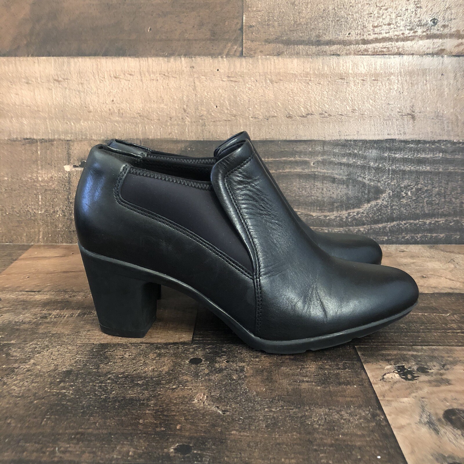 oasis black ankle boots