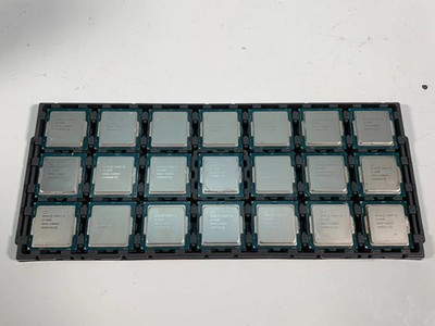 Mixed Lot of 21 Intel Xeon E5606 2.13GHz QuadCore/Intel Core2 Duo E8400 3GHz CPU