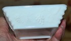 🌟 Vintage Westmoreland Square White Milk Glass Ashtray Harvest Paneled Pattern — photo 5